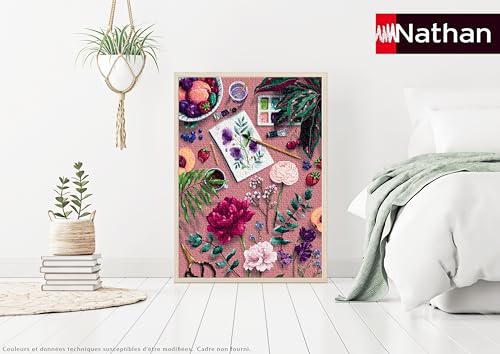 Puzzle 1000 pièces : Carte à 'encrerie : 'atelier Ravensburger Nathan - vue 5