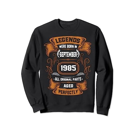 Las leyendas nacieron en septiembre de 1985 regalo de cumpleaños Sudadera