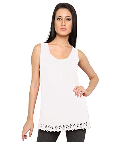 Pepperika Casual Sleeveless Solid Women's Top