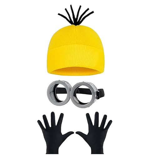 DABAOOU 3Pcs Halloween Costume Accessories Set Adults World Book Day Outfit