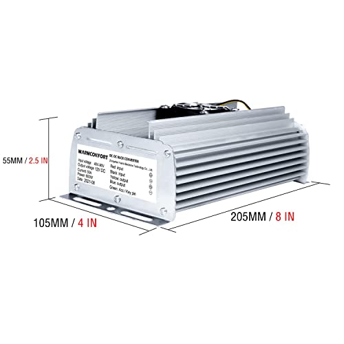 48V 60V 72V to 12V 50A Buck Converter 600W Step Down DC to DC Converter Transformer Reducer for Golf CART Scooters & Bicycles3