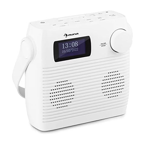 Auna Splash Radio Ducha Impermeable con Bluetooth y CD Cover
