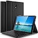 Produktbild IVSO Samsung Galaxy Tab A 10.5 Tastatur Hülle, [QWERTZ Deutsches], Magnetisch Abnehmbar Tastatur Hülle für Samsung Galaxy Tab A T590/T595 10.5 Zoll 2018, Schwarz
