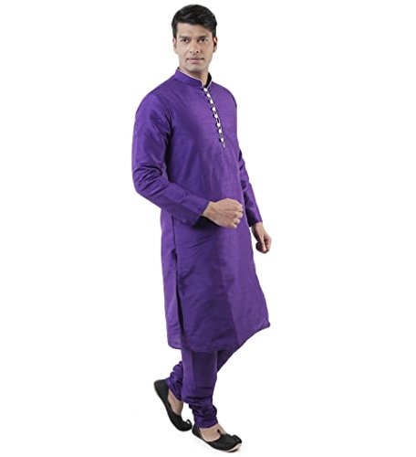 Image of Royal Kurta Men's Silk Blend Kurta Pyjama Set