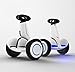 Segway Ninebot S-Plus Smart Self-Balancing Electric Scooter with Intelligent Lighting and Battery System, Remote Control and Auto-Following Mode, White Large