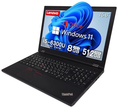 yςݕiz m{ m[gPC ThinkPad L560/L570CPU:Corei5-6200U/15.6C`/Office 2019/8GB/SSD 512GB/eL[/DVDwhCu/~jDisplayPort+VGA/