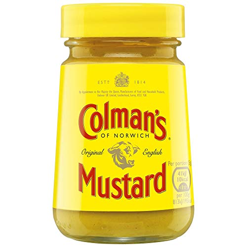 Moutarde anglaise Colmans lot de 8 pots de 170g pour vos recettes