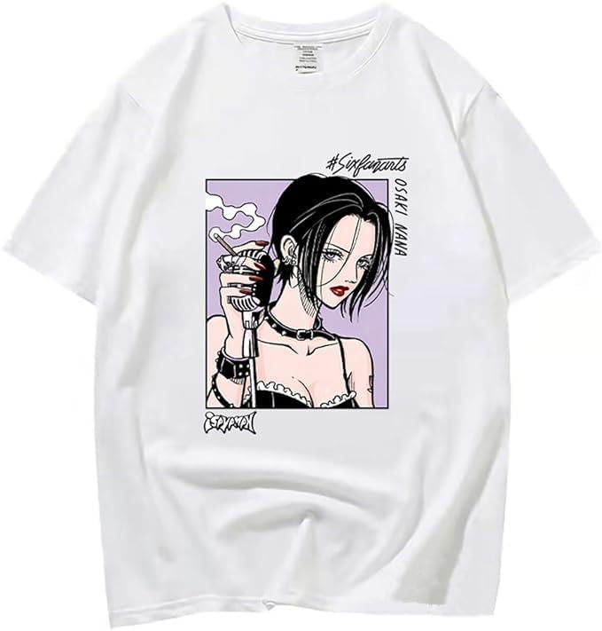 Amazon | [Fabii] NANA ナナ 大崎ナナ アニメ 漫画 tシャツ バンド