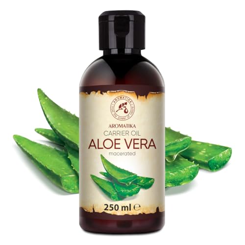 Aloe Vera Öl 250 ml - Aloe Barbadensis Leaf Extract - Basisöl - Rein & Natürlich - Trägeröl - Pflegeöl - Body Öl - für Hautpflege - Haare - Gesicht - Körperpflege – Bild 3