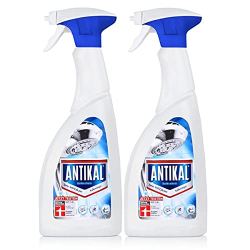 Antikal Kalkreiniger Spray 750ml - Entfernt hartnäckige Kalkbeläge (2er Pack) Cover
