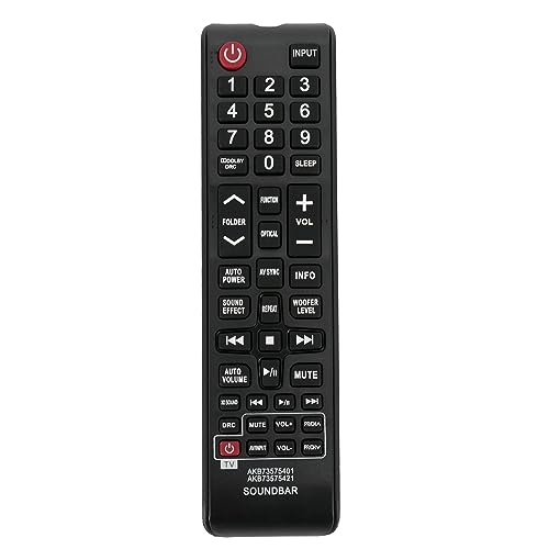 VINABTY Replacement Remote Control Fit for LG Soundbar NB2530A NB3530A NB3531A NB3532A NB3540 NB4530A NB4530B NB4532B NB4540 NB4543 NB5540 NB5540 NB5541 NBN36 SoundPlate 440 - Image 3