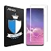 Produktbild Alinsea Schutzfolie für Galaxy S10, [Fingerabdrucksensor Kompatible] [9H Härte] [Einfach Installation] [Blasenfreie] 3D Panzerglas Displayschutzfolie für Samsung Galaxy S10