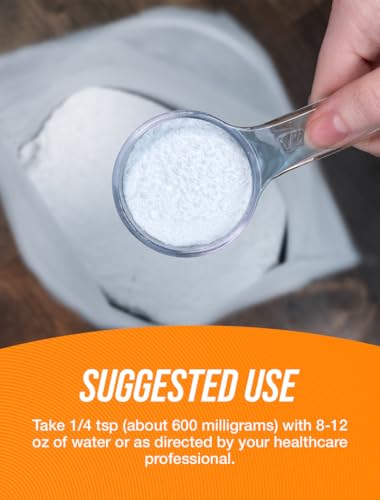 BulkSupplements.com NAC Powder - N-Acetyl Cysteine 600mg, NAC Supplement - Antioxidant Support, Gluten Free - 600mg per Serving, 833 Servings, 500g 1.1 lbs (Pack of 1) - Thumbnail 3