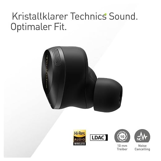 Technics EAH-AZ80E-K Kabellose Ohrhörer