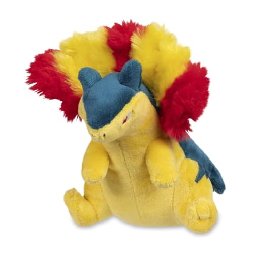 Peluche Typhlosion Cuties Pokemon de 15,2 cm idee cadeau pour fan nostalgique