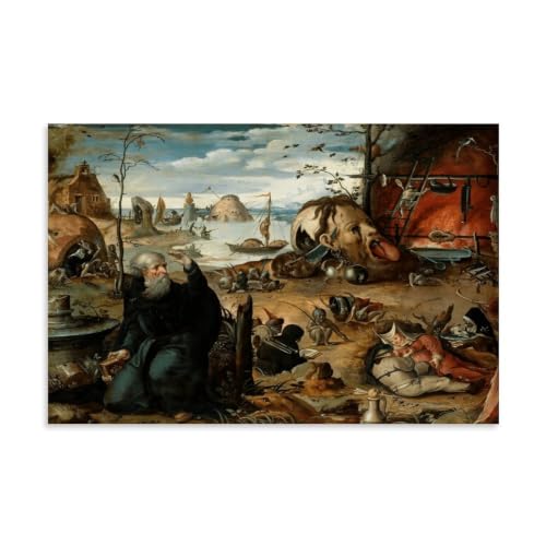 Póster de Jan Mandyn para una decoración estética de dormitorio con lienzo artístico de 40x60