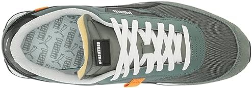 PUMA Men's FUTURE RIDER CORE Sneaker, Balsam Green-Puma White, 11 | Image 4