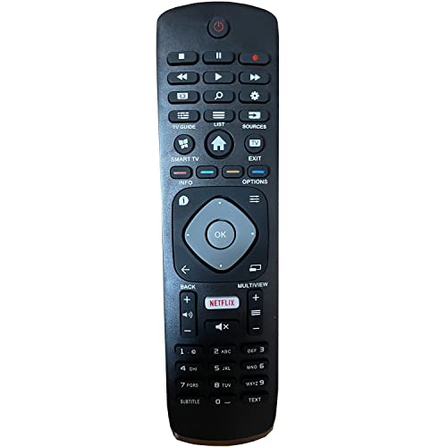 Televisores Philips Ambilight Nuevo Reemplazo Mando Universal Philips para Mando Philips TV Ambilight 4K UHD HDR Smart TV - Control Remoto para Philips...