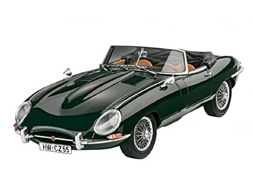 Revell Jaguar E-Type Roadster Modelo 1:24 miniatura 3