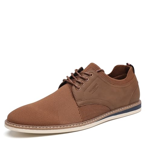 Image of DECARSDZ Mens Point Toe Dress Shoes Fabric Breeze Breathable Mesh Shoe