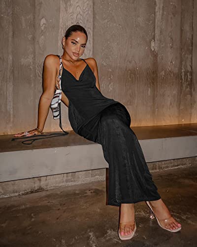 Doweha Women Backless Cowl Neck Cocktail Going Out Dress Halter Slip Long Semi Formal Party 2025 Spring Summer Maxi Dress2