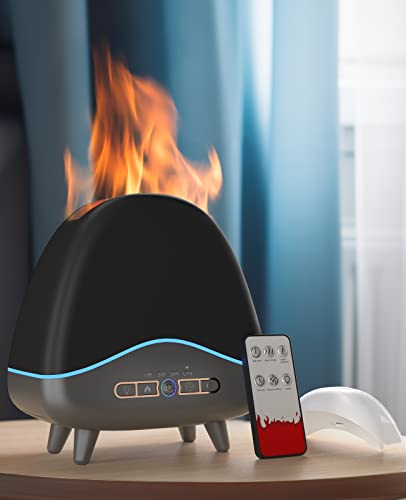 Diffusore di fiamma, diffusore di aromi da 300 ml per oli essenziali, lampada di...