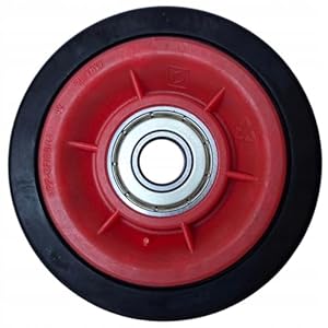 Laufrolle, Walze für Trockner, Trommel kompatibel mit AEG Electrolux 8077877028, 8077877036, 1364025005