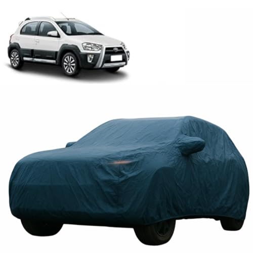 Image of Toyota Etios Cross Car Cover | Anti Dust, Heat Resistant | All Weather Protection Car Cover | Triple Stitched Fully Elastic Ultra Surface Body Protection |
