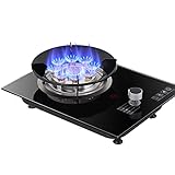 Durevole a resistente: Questo piano di cottura a gas è realizzato in base a base di vetro temperato nero e portabici in ghisa pesante, facile da pulire e mantenere. Trim in alluminio ti offre la scelta perfetta per qualsiasi piccolo controsoffitto, piccola cucina e aspetto attraente. La cucina sarà sempre pulita e ordinata.