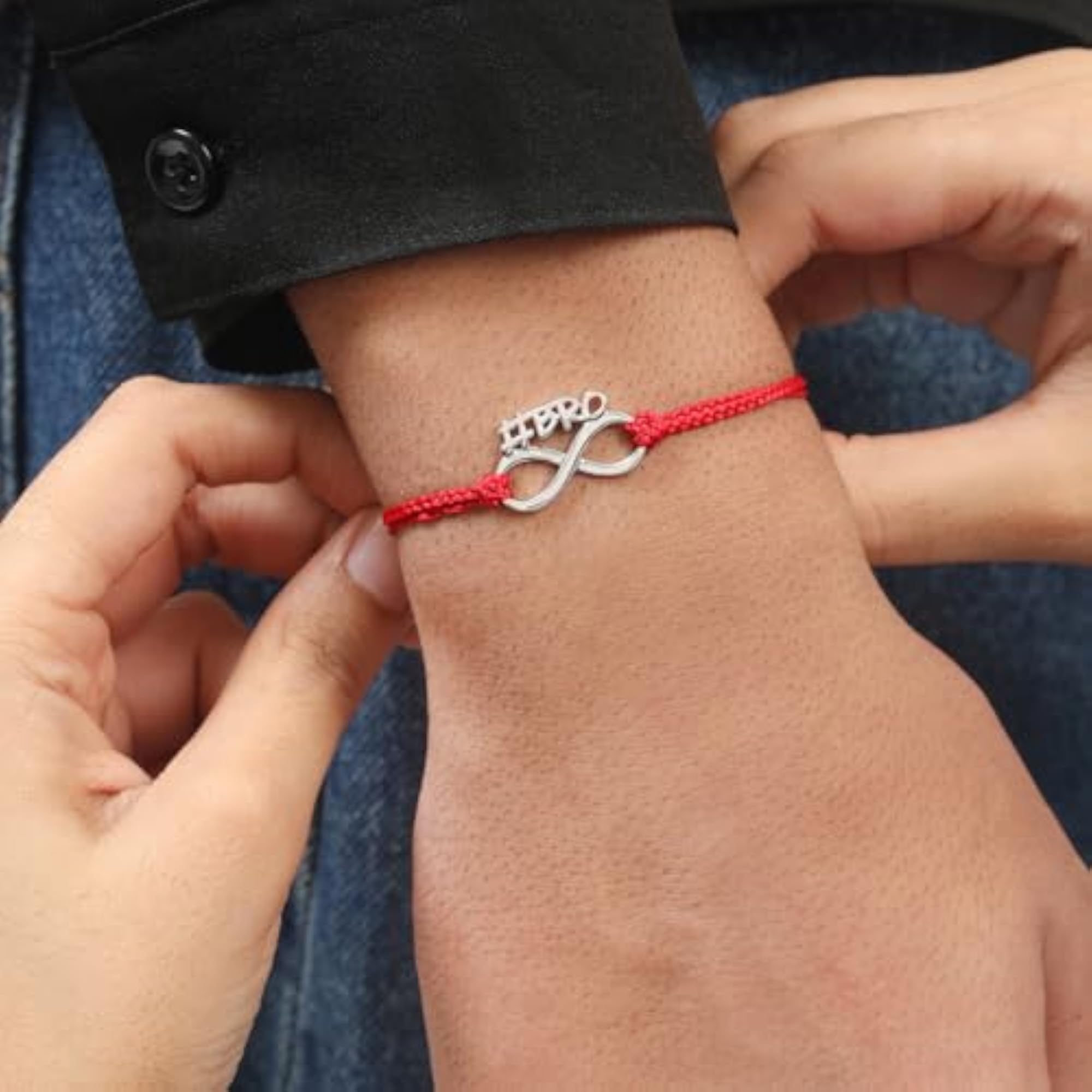 925 Sterling Silver Minimal Rhodium Plating Rakhi
