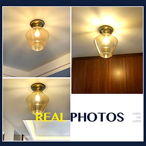 Luz de techo elegante dorada con detalles vintage y acabado sofisticado 4