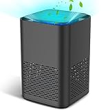 Purificador de Aire con Filtro HEPA H13, Filtro 99,97% de Polvo, Bacterias, Humo, Polen, Pelo de Mascotas, Olor de Cocina, USB Portátil Purificador Aire Para el Hogar y la Oficina con Difusor de Aroma