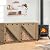 Fashlits 8ft Waterproof Firewood Rack Cover, Heavy Duty 600D Oxford Outdoor Storage Wood Rack Cover For Outdoor, Indoor, Patio(Cover Only, Rack Not Included)