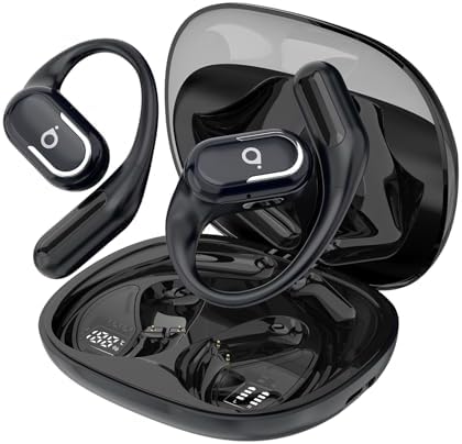 Fone De Ouvido Bluetooth Esportes, Basike T7, IPX6/OWS, Tela LED ...