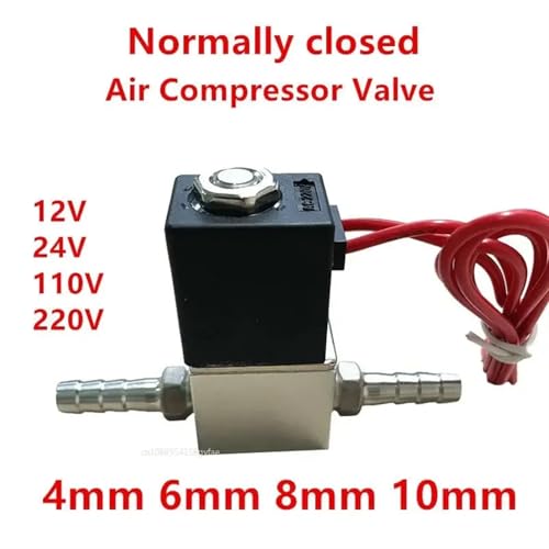 Électrovanne pneumatique en aluminium durable 220V pour fluide 12mm - 3