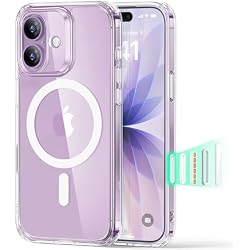 ESR iPhone 17 Case, 2nd Generation Anti-Yellowing Ultra Thin Classic Hybrid | SGS Certified Air Guard Corner, Wireless Charging, Shockproof, PC Rear TPU Bumper, Fingerprint Prevention, Highly Durable
