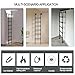Wall Mounted Black Metal Wrought Iron Step Ladder, 4ft/5ft/6ft/7ft/8ft/9ft Height Entrance Egress Ladder Attic Bunk Bed Ladder, Easy Install Basement Window Well Egress Ladder, Saf