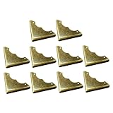 D'angle de boîte en bois antique - finition soignée, suffisamment robustes pour que vous puissiez fabriquer vous-même une boîte rétro avec le protecteur d'angle de boîte en bronze, guards