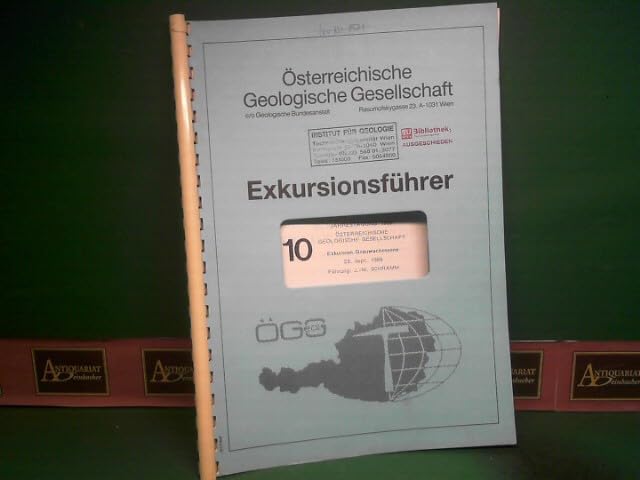 Exkursion Grauwackenzone. (= Exkursionsführer 10).