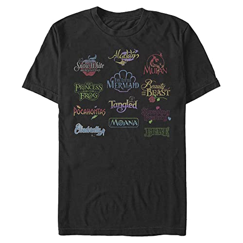 T-shirt Disney 3XL Homme Noir - Coupe ample confortable pour en finir avec les hauts trop serrés