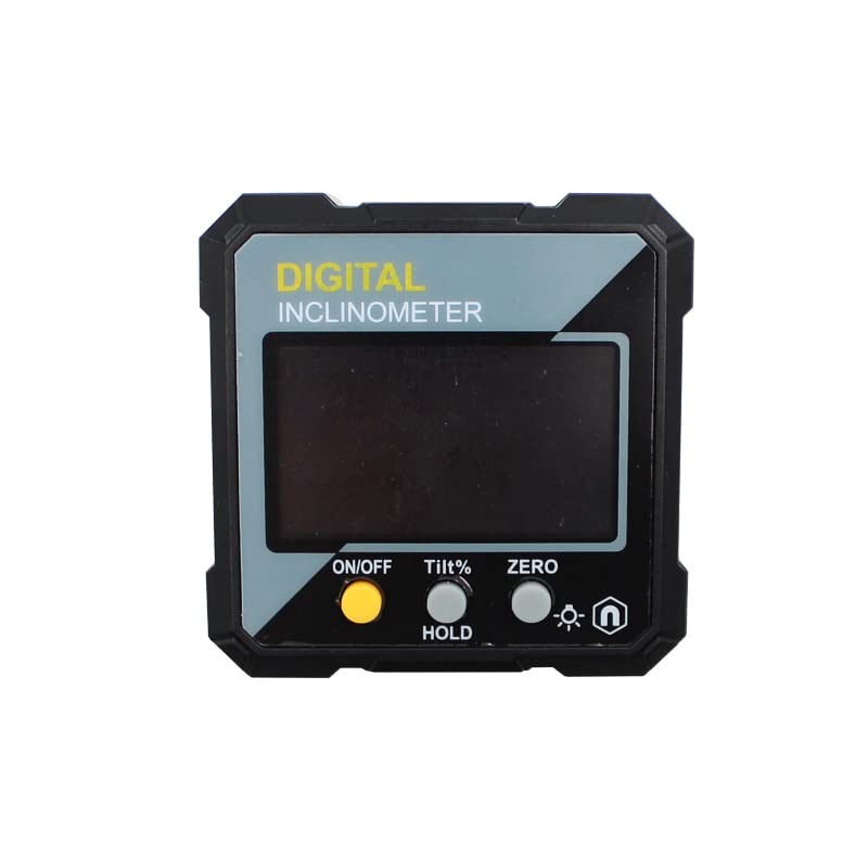 Digital Protractor Mini Type Inclinometer 360 Degree Level Magnetic Base Measuring Tools