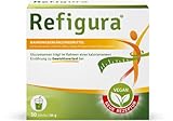 Refigura Sticks: Natürliches Abnehmen mit Glucomannan, Biotin, Kupfer, Mangan und Chitosan, pflanzlich, vegan, Pulver als Sticks, 30 Stk.