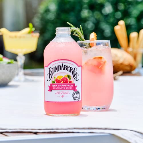 Bundaberg Pink Grapefruit Sparkling Drink 375ml (Pack of 12)