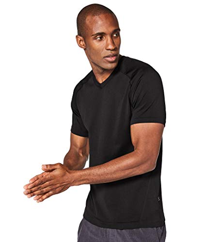 Lululemon Metal Vent Tech SS V Neck Shirt (M) Black