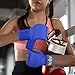 POZTEV Boxing Hand Wraps for Men & Women - Boxing Quick Wraps Inner Gloves Kickboxing Handwraps for Boxing Gloves Gear Knuckle Support Elastic Wrist Straps for Training MMA Shadowboxing (Blue S/M)