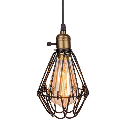 Lustre industriel vintage en fer forgé travaillé avec finitions soignées pour intérieur raffiné