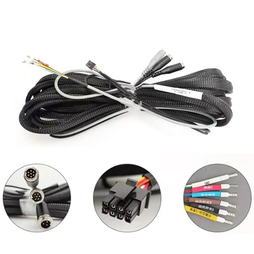 Image of CQWY Laser Welding Machine System Connection Cable for SUP 20 /21 /23 Handheld Laser Welding Control Signal Cable (Three-plug Control Cable 10M)