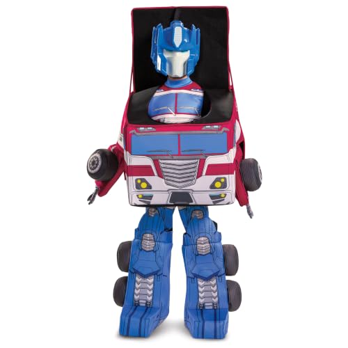 Disguise Kids Transformers Optimus Prime Convertible Cosplay Costume - Child Semi Truck to Optimus Prime Converting Costume S