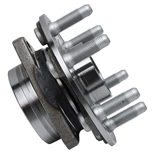 Image of Detroit Axle - 4WD Rear Wheel Bearing Hubs for GMC Acadia Chevy Traverse Enclave XT5 XT6 Wheel Bearing and Hubs Assembly 2018 2019 2020 2021 2022 Replacement Pair Hubs