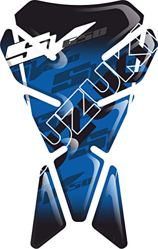 Pare-baignoire adhésif, TANKPAD, TANKSCHUTZ, PROTECTION DE RESEVOIR, RÉSINÉ EFFET 3D compatible avec suzuk.i SV 650 V2